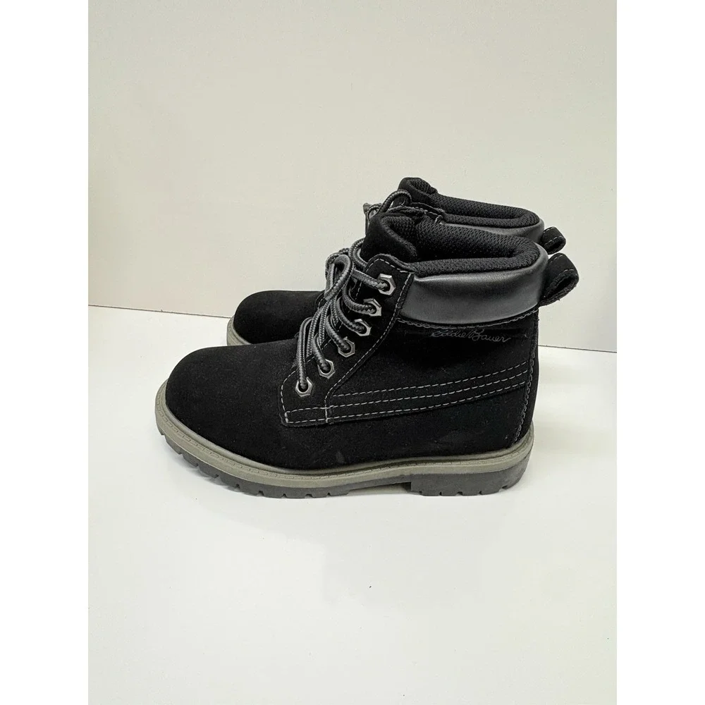 Eddie Bauer Boys Work Boots Size‎ 1 Kids